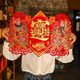 一海堂 文化春節對聯(lián)2026 新年裝飾門(mén)神貼過(guò)年裝飾燙金門(mén)貼防盜門(mén) 大門(mén)家用年畫(huà) 吉祥?！?絨布門(mén)神全背膠