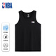 NBA男士速干背心修身春夏無(wú)袖坎肩純色運動(dòng)健身打底背心1條