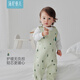 湯尼倍兒嬰兒背帶褲秋冬夾棉可開(kāi)襠連體長(cháng)褲男女寶寶外穿可愛(ài)褲子 淺綠/成長(cháng)小樹(shù) 90 cm
