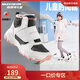 Skechers斯凱奇兒童棉鞋冬季時(shí)尚女童皮鞋短靴加絨保暖雪地靴8701648L