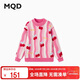 馬騎頓（MQD）冬季新品女大童學(xué)院風(fēng)卡通可愛(ài)保暖半高領(lǐng)毛衣