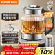 蘇泊爾（SUPOR）1.5L 純鈦養生壺 煮茶壺燒水壺 恒溫煮茶器 加大濾網(wǎng) 電熱水壺保溫花茶壺 0膠水 SW-15YQ62