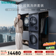 西門(mén)子（SIEMENS）iQ500 10+10KG大容量洗烘套裝 全自動(dòng)滾筒洗衣機變頻熱泵烘干機 超氧智投 WG54C5C10W+WQ56C3D10W