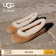 UGG秋季新款女士休閑輕便簡(jiǎn)約圓頭平底淺口懶人鞋1178111CHE|栗色38