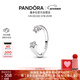 潘多拉（PANDORA）[新年禮物]時(shí)刻雙星戒指套裝開(kāi)口設計精致生日禮物送女友