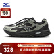美津濃（MIZUNO）男女經(jīng)典復古潮流老爹鞋防潑水運動(dòng)休閑跑步鞋RACER S