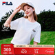 FILA 斐樂(lè )情侶短袖T恤2026春季新款男女時(shí)尚經(jīng)典LOGO休閑半袖上衣