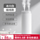 幾素桌面加濕器迷你臥室宿舍床頭家用空氣加濕器車(chē)載加濕器無(wú)線(xiàn)usb充電便攜純凈加濕送女男友生日禮物 白色插電款【12根濾芯+雙倍健康加濕】