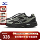 美津濃（MIZUNO）男女經(jīng)典復古潮流老爹鞋防潑水運動(dòng)休閑跑步鞋RACER S