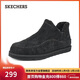 斯凱奇（Skechers）新年禮物新品冬男加絨加厚保暖棉鞋短筒鞋靴平跟雪地靴205178