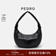PEDRO牛角包26冬季新品ICON系列氣質(zhì)腋下包單肩包包女包PW2-35060021 黑色 大包