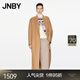 JNBY/江南布衣秋冬毛呢外套繭型簡(jiǎn)約柔軟氣質(zhì)西裝領(lǐng)長(cháng)袖5O0811620 254/紙棕 S