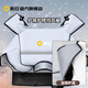 新日電動(dòng)車(chē)冬季擋風(fēng)被加絨加厚摩托車(chē)防風(fēng)罩男女通用電瓶車(chē)擋風(fēng)罩 灰色-加大護肩護脖+反光條+口袋