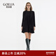 歌莉婭西裝套裝女2025新款秋季通勤穿搭大方得體兩件套1EDJAC330 50B灰黑色 S