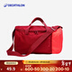 迪卡儂登山包徒步背包城市輕戶(hù)外足球單肩包健身包訓練包收納包足球鞋包 20L酒紅色