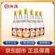 汾酒 黃蓋玻汾 將軍汾55度950mL*6瓶 整箱裝 2021-2025年份隨機發(fā)貨