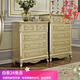 夢(mèng)美斯宣 斗柜 歐式奢華儲物柜 多斗柜法式雕花香檳金中大戶(hù)型高檔斗柜A15 六斗柜