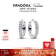 潘多拉（PANDORA）[新年禮物]閃耀簡(jiǎn)約耳環(huán)鑲嵌設計時(shí)髦單品高級生日禮物送女友 1 293015C01 均碼