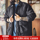 馬登工裝美式復古仿蠟染M65獵裝夾克立領(lǐng)保暖硬漢棉服外套男秋冬 深灰色 【男士棉衣/棉襖男款2025最新款/衣服男裝冬季】 L