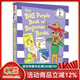 蘇斯博士英語(yǔ)啟蒙認知 The Big Purple Book Of Beginner Books 紫色大書(shū) 英文原版精裝入門(mén)繪本故事選集6合1 七色系列 綠山墻 Big Purple Bk Of Be