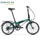 大行（DAHON） 折疊自行車(chē)20英寸鋁合金輕便6速通勤單車(chē) KBA061綠色