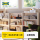 宜家（IKEA）BILLY畢利書(shū)架置物柜書(shū)架客廳書(shū)房矮柜家用落地柜美式風(fēng) 白色