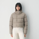Aritzia防撕裂優(yōu)質(zhì)羽絨泡芙羽絨服（帶高領(lǐng)設計) 現代灰褐色 XS