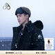 Moose Knuckles[陳飛宇同款] 3Q經(jīng)典男士鵝絨毛領(lǐng)羽絨服 黑色 XL