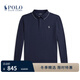 Polo Ralph Lauren 拉夫勞倫  男裝 25秋定制修身版網(wǎng)眼布Polo衫RL19947 410-深藍色 M