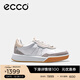 愛(ài)步（ECCO）休閑鞋女鞋 2025流行百搭球鞋平底板鞋 街頭球鞋272813 巖石灰/白色/灰白色/石灰色 37