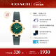 蔻馳（COACH）CARY系列 皮帶石英女表14503951 羅一舟推薦 新年禮物/送禮