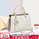 蔻一（Cnoles）包包女包真牛皮女士斜挎大容量手提包通勤情人節禮物送女友老婆