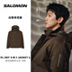 薩洛蒙（Salomon）白敬亭同款戶(hù)外防水透氣鵝絨內膽三合一夾克 PL CNY 3IN1 JACKET 板巖黑 C30603 L 175/96A