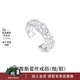 OOAK列維斯蕾絲系列開(kāi)口氣質(zhì)小眾設計原創(chuàng  )輕奢925銀蕾絲戒指新年禮物 列維斯蕾絲戒指(細/銀)