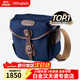 白金漢（Billingham）Hadley Digital 單反微單相機攝影包單肩斜挎旅行便攜包適用于徠卡Q3哈蘇X2D2索尼富士相機收納包 海軍藍帆布/巧克力皮 501304-54 官方標配