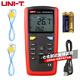 優(yōu)利德（UNI-T）高精度測溫儀數顯熱電偶接觸式工業(yè)用溫度傳感器K/J型電子溫度計 UT325（雙通道/USB數據傳輸）