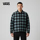 萬(wàn)斯范斯 （VANS）2025年男子Crestmont Plaid Shacket襯衫 VN000P7UJDU M