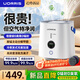 UORRIS【100%好評】德國空氣凈化器加濕器一體機除甲醛去煙味PM2.5母嬰臥室桌面辦公急入住小型負離子機 【負離子版|柔月白】無(wú)霧加濕|除醛除敏99.9%