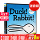 鴨子還是兔子 Duck! Rabbit! 思維拓展 紙板 吳敏蘭書(shū)單 兒童英文繪本