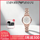 EMPORIO ARMANI歐美時(shí)尚女士表滿(mǎn)天星鑲鉆玫瑰金摩天輪腕表生日禮物情人節禮物 玫瑰金滿(mǎn)天星AR11244