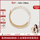 Amber Lollipop安鉑洛利珍珠手鐲女士手鏈手串手飾新年情人節生日禮物送女友老婆 金色手鐲(珍珠+鍍14k金)