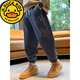 G.duck男童褲子2025新款春秋款童裝大童秋款男孩長(cháng)褲衛褲兒童運動(dòng)褲秋裝 灰R標長(cháng)褲 春秋款 160cm 適合身高150cm左右