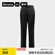 蕉內（Bananain）熱皮501++男士防風(fēng)防水直筒機能褲秋冬保暖休閑褲戶(hù)外徒步長(cháng)褲 黑色 XL