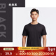 迪卡儂（DECATHLON）速干t恤男夏訓練休閑寬松透氣健身跑步速干衣短袖MSJT 經(jīng)典黑(新老款隨機發(fā)貨) L （歐碼偏大）