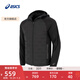 亞瑟士ASICS男子跑步拼接羽絨夾克保暖羽絨夾克 2011D473-001 黑色 XL