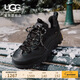 UGG秋季新款男女同款低幫系帶休閑徒步鞋1171434BLK|黑色38