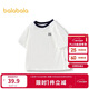 巴拉巴拉童裝T恤兒童短袖2024男童夏裝女童上衣簡(jiǎn)約百搭208224117224