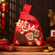 新年春節禮品袋手提袋寶寶滿(mǎn)月百日宴周歲禮物袋伴手禮袋子背心袋 新年-馬上發(fā)財