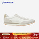 迪卡儂春季T頭校園通勤復古德訓男女情侶運動(dòng)休閑阿甘鞋米白41-5434445