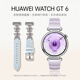 HUAWEI WATCH GT 6 流光紫【蝶戀花雙表帶套裝】 41mm智能手表多維情緒健康全新騎行體驗